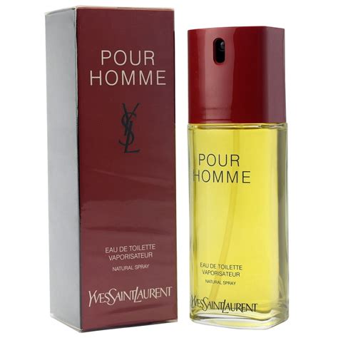 yves saint laurent pour homme.